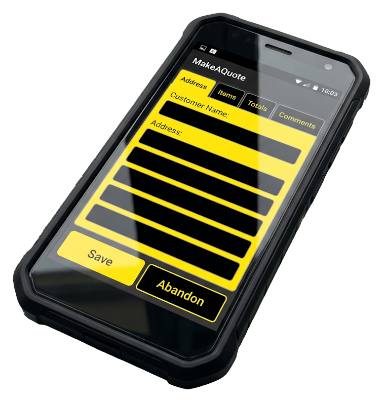 Make customer quotes with our quotation software online.